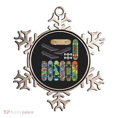 Cool Unique Skateboards Design Mash Up Ornament
