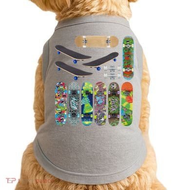 Cool Unique Skateboards Design Mash Up Doggie Tank