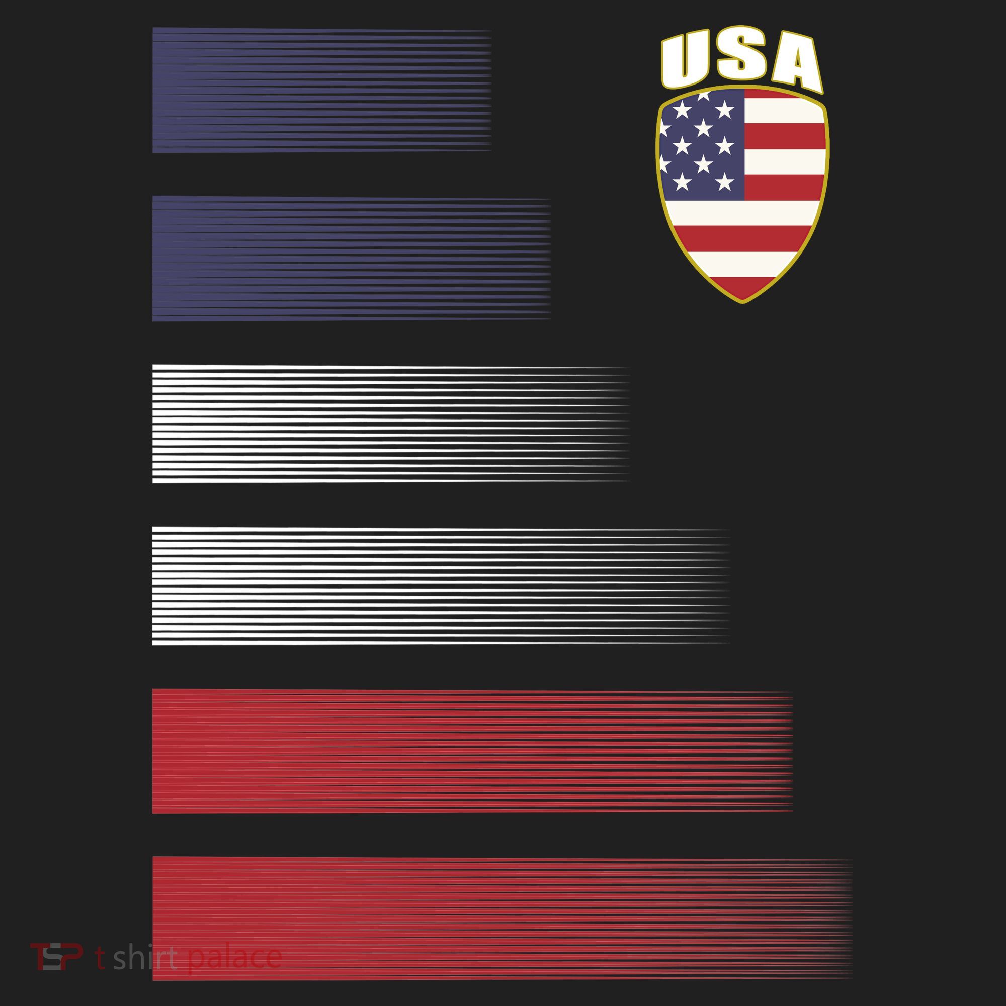 Cool USA Soccer Jersey Stripes Tumbler