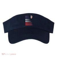 Cool USA Soccer Jersey Stripes Visor thumb 0