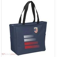 Cool USA Soccer Jersey Stripes Tote Bag thumb 2