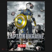 Captain Ukraine Stand With Zelenskyy I Dont Need A Ride Ammo Army Ornament thumb 1