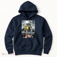 Captain Ukraine Stand With Zelenskyy I Dont Need A Ride Ammo Army Hoodie thumb 0