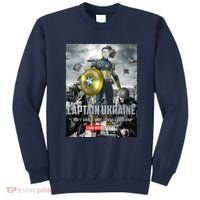 Captain Ukraine Stand With Zelenskyy I Dont Need A Ride Ammo Army Sweatshirt thumb 0