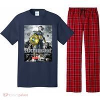 Captain Ukraine Stand With Zelenskyy I Dont Need A Ride Ammo Army Pajama Set thumb 0