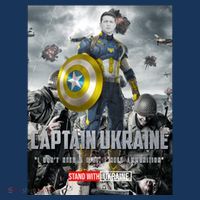 Captain Ukraine Stand With Zelenskyy I Dont Need A Ride Ammo Army Mousepad thumb 1