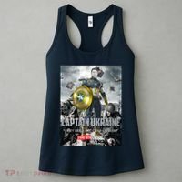 Captain Ukraine Stand With Zelenskyy I Dont Need A Ride Ammo Army Women's Tank Top thumb 3