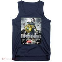 Captain Ukraine Stand With Zelenskyy I Dont Need A Ride Ammo Army Tank Top thumb 0