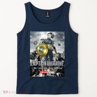 Captain Ukraine Stand With Zelenskyy I Dont Need A Ride Ammo Army Tank Top thumb 2
