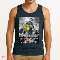 Captain Ukraine Stand With Zelenskyy I Dont Need A Ride Ammo Army Tank Top thumb 3