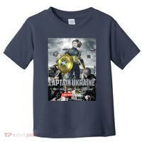 Captain Ukraine Stand With Zelenskyy I Dont Need A Ride Ammo Army Toddler T-Shirt thumb 0