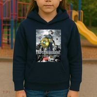 Captain Ukraine Stand With Zelenskyy I Dont Need A Ride Ammo Army Kids Hoodie thumb 3