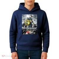 Captain Ukraine Stand With Zelenskyy I Dont Need A Ride Ammo Army Kids Hoodie thumb 4