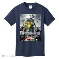 Captain Ukraine Stand With Zelenskyy I Dont Need A Ride Ammo Army Kids T-Shirt thumb 0