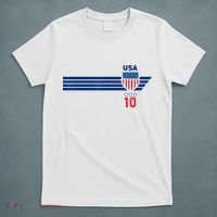 Cool USA Stars Stripes Patriotism US Soccer Fan Jersey T-Shirt thumb 5