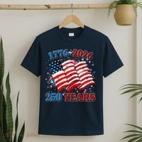 Celebrating United States Of America's 250th Birthday 1776-2026 T-Shirt thumb 2