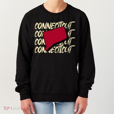 Connecticut Usa State American State Ct Conn Is Home Women's Sweatshirt