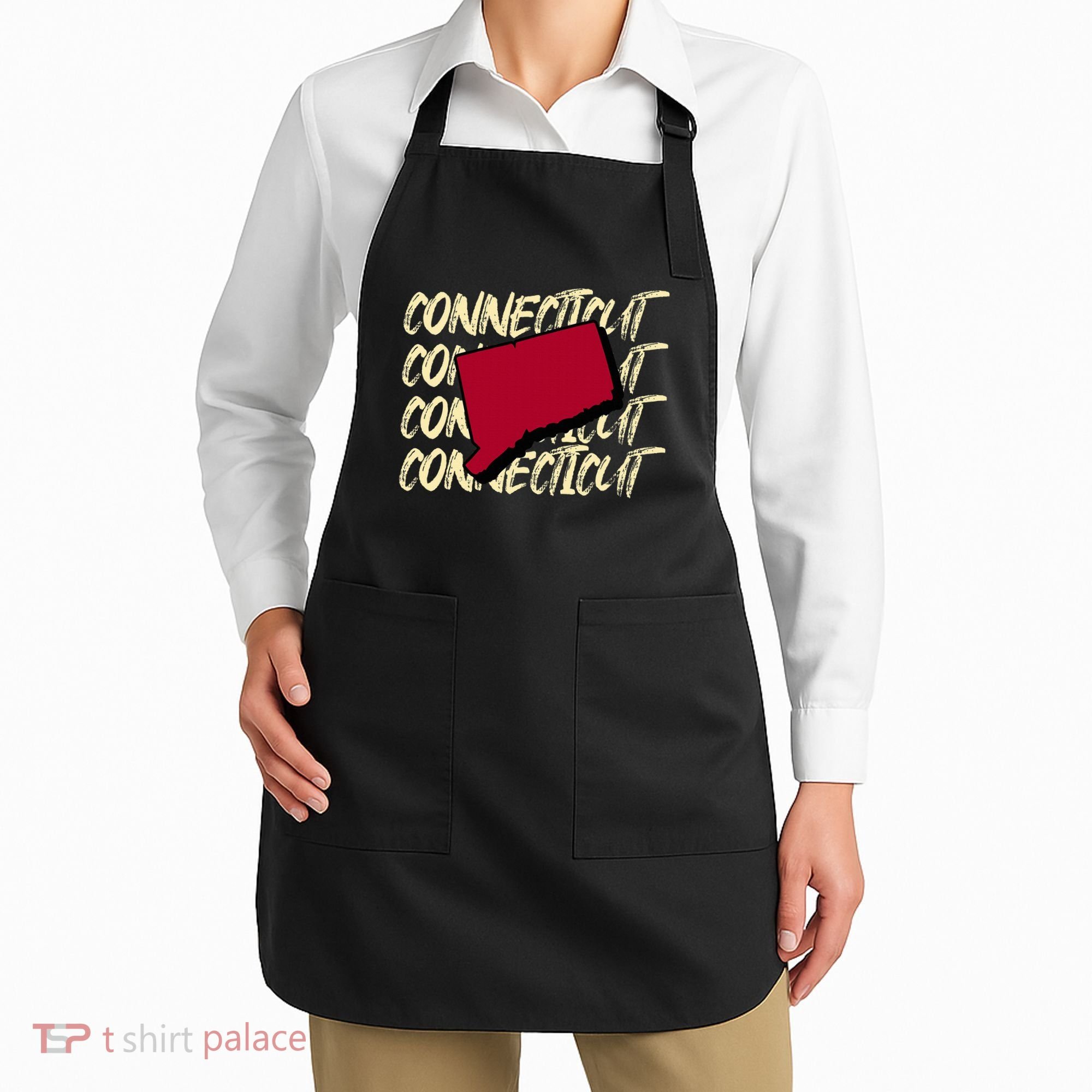 Connecticut Usa State American State Ct Conn Is Home Apron