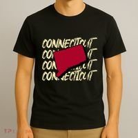 Connecticut Usa State American State Ct Conn Is Home T-Shirt thumb 3