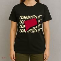Connecticut Usa State American State Ct Conn Is Home T-Shirt thumb 4