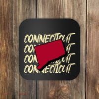 Connecticut Usa State American State Ct Conn Is Home Coaster thumb 0