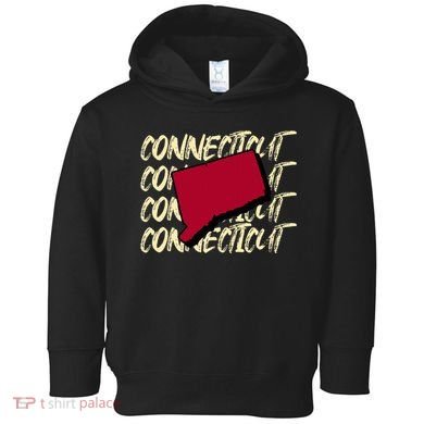Connecticut Usa State American State Ct Conn Is Home Toddler Hoodie