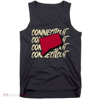 Connecticut Usa State American State Ct Conn Is Home Tank Top
