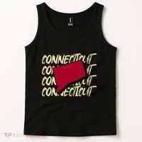 Connecticut Usa State American State Ct Conn Is Home Tank Top thumb 2