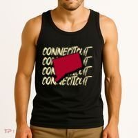 Connecticut Usa State American State Ct Conn Is Home Tank Top thumb 3