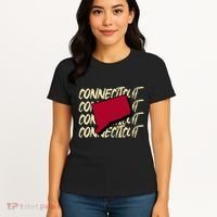 Connecticut Usa State American State Ct Conn Is Home Women's T-Shirt thumb 4