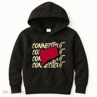 Connecticut Usa State American State Ct Conn Is Home Kids Hoodie thumb 0