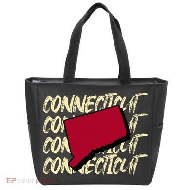 Connecticut Usa State American State Ct Conn Is Home Tote Bag