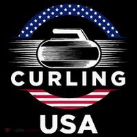 Curling Usa Support Flag Curl Clean Tank Top thumb 6