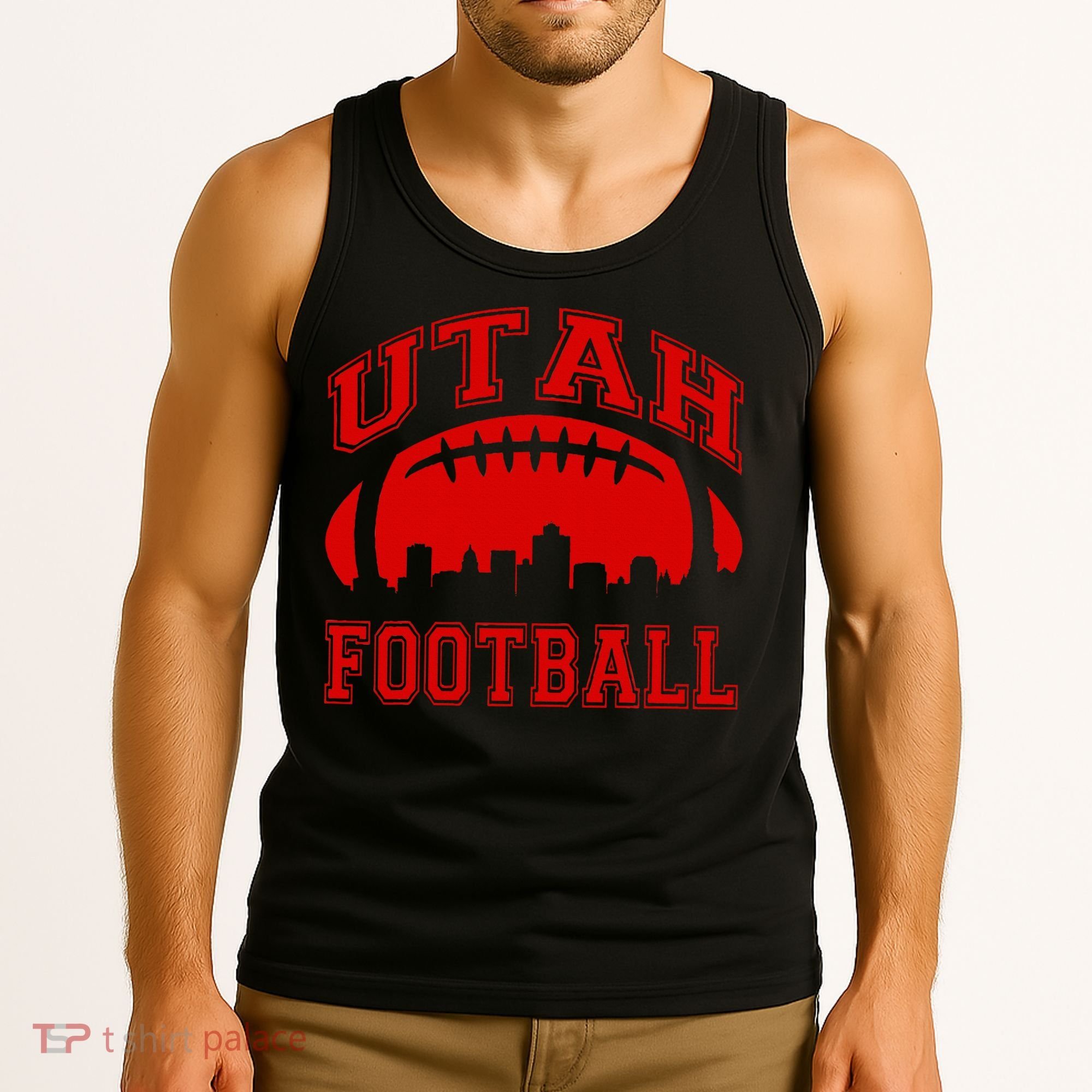 College University style Utah Football Sports Gift Tank Top