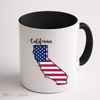 California United States Map Coffee Mug thumb 1