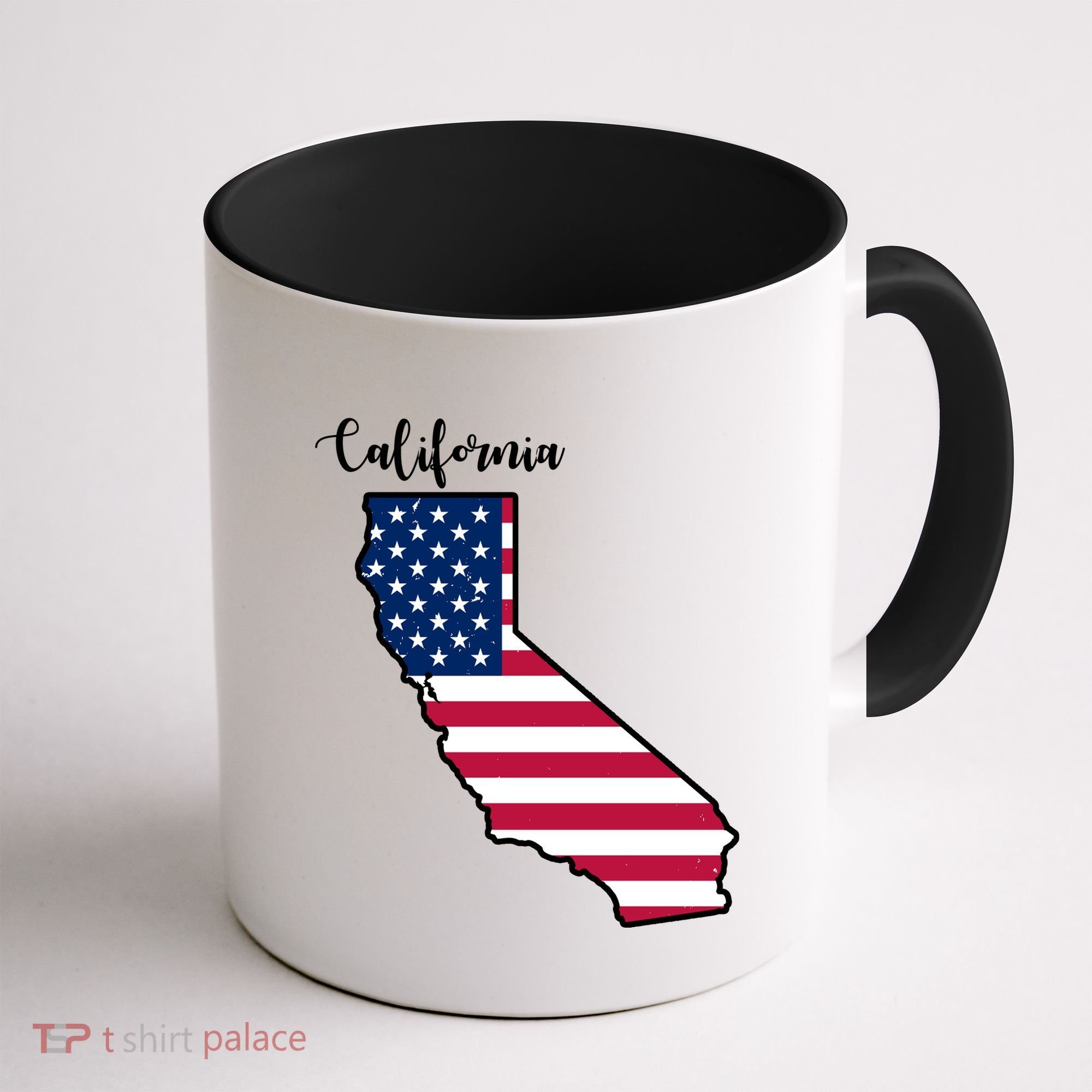 California United States Map Coffee Mug
