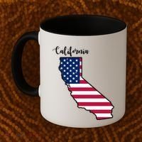 California United States Map Coffee Mug thumb 2