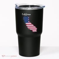 California United States Map Tumbler thumb 0