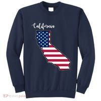 California United States Map Sweatshirt thumb 0