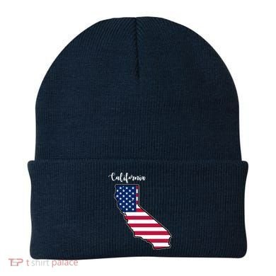 California United States Map Beanie