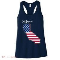 California United States Map Women's Tank Top thumb 0