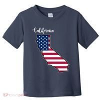 California United States Map Toddler T-Shirt thumb 0