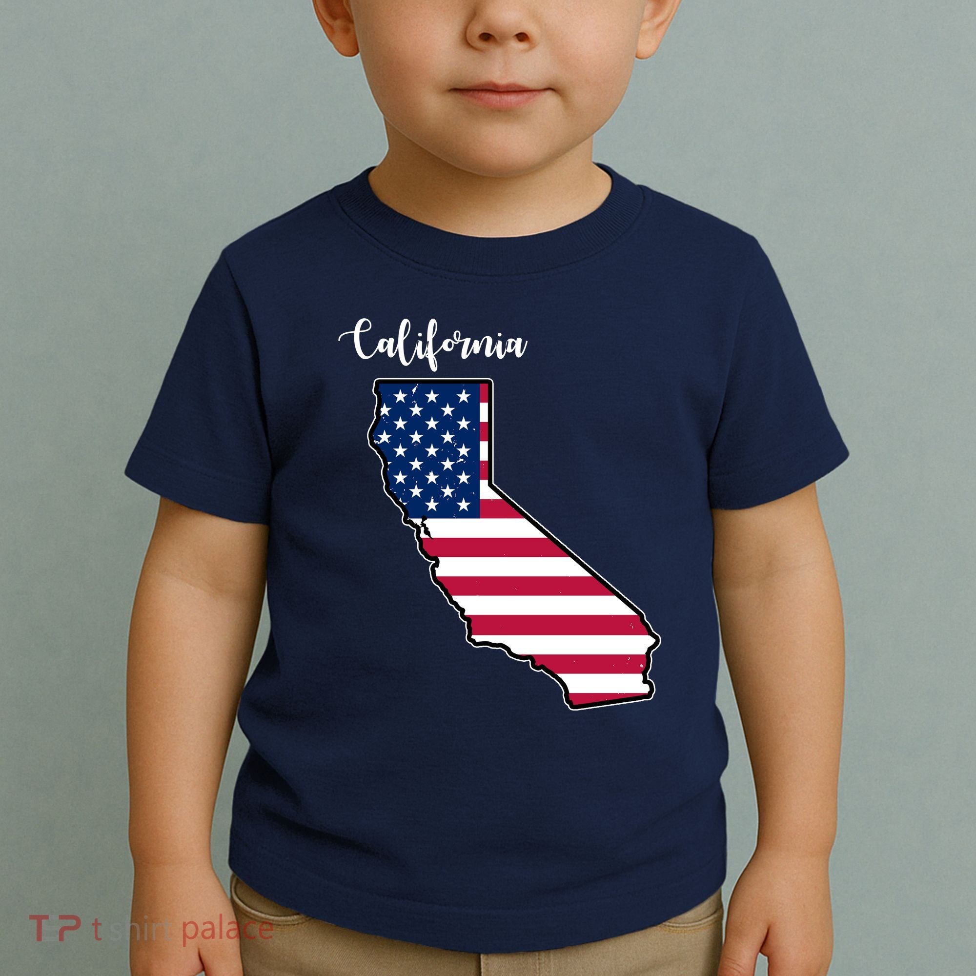 California United States Map Toddler T-Shirt