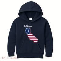 California United States Map Kids Hoodie thumb 0