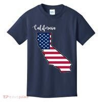 California United States Map Kids T-Shirt thumb 0