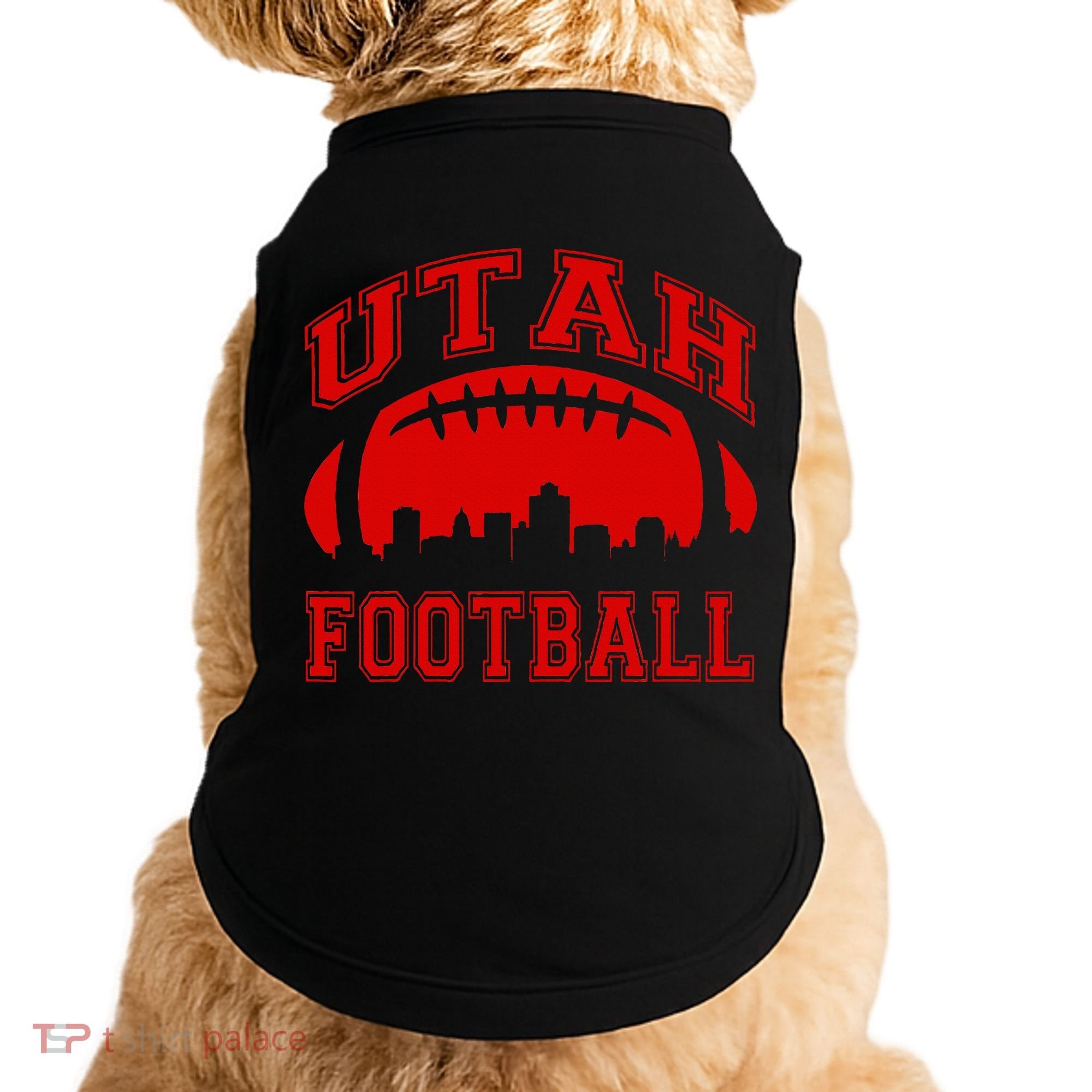 College University style Utah Football Sports Gift Doggie Tank
