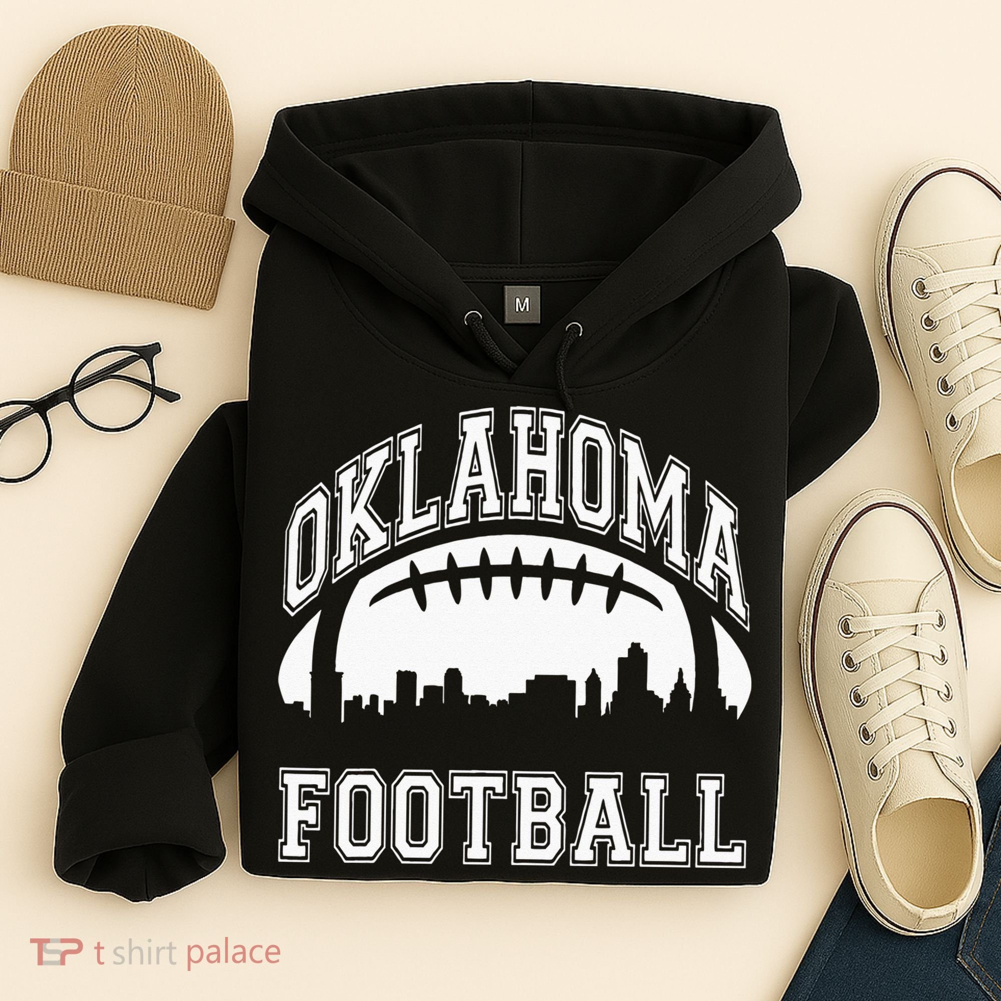 Oklahoma Sports Team Football Hoodie