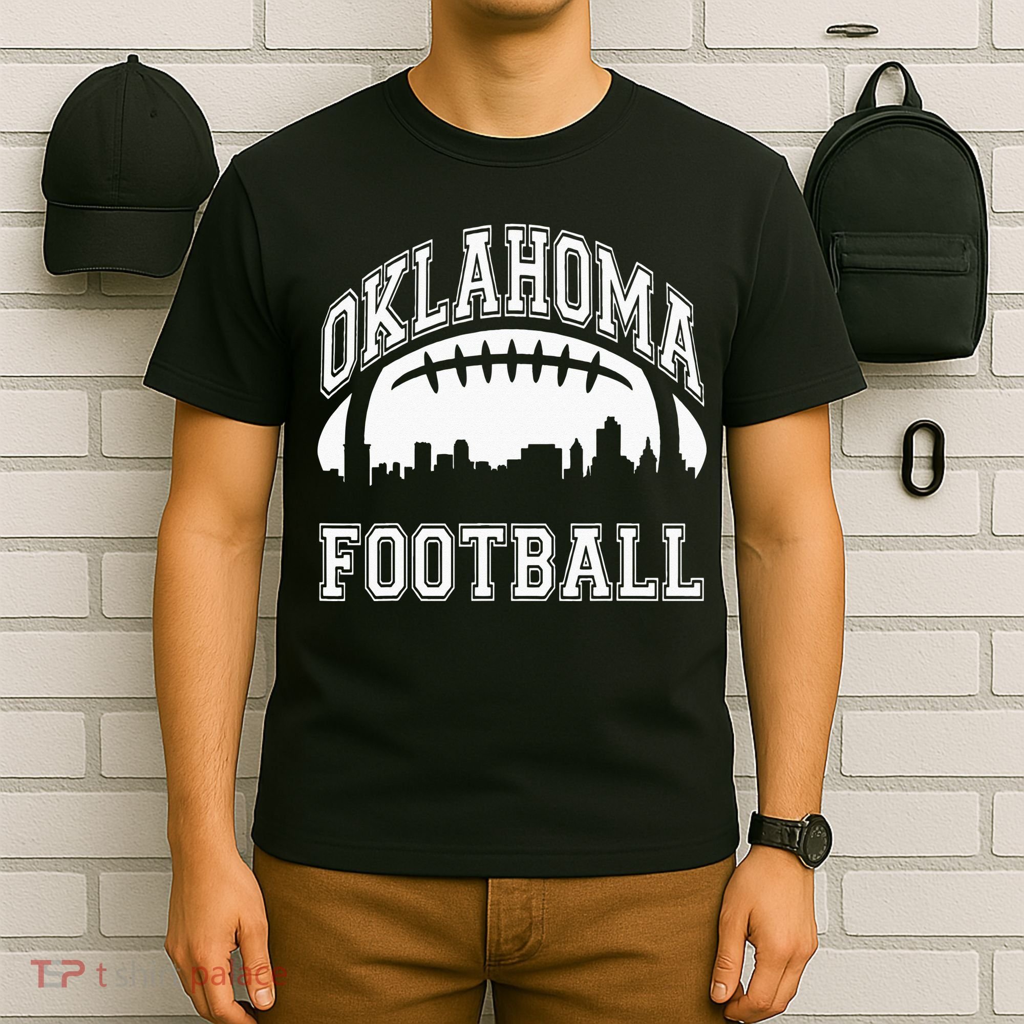 Oklahoma Sports Team Football T-Shirt