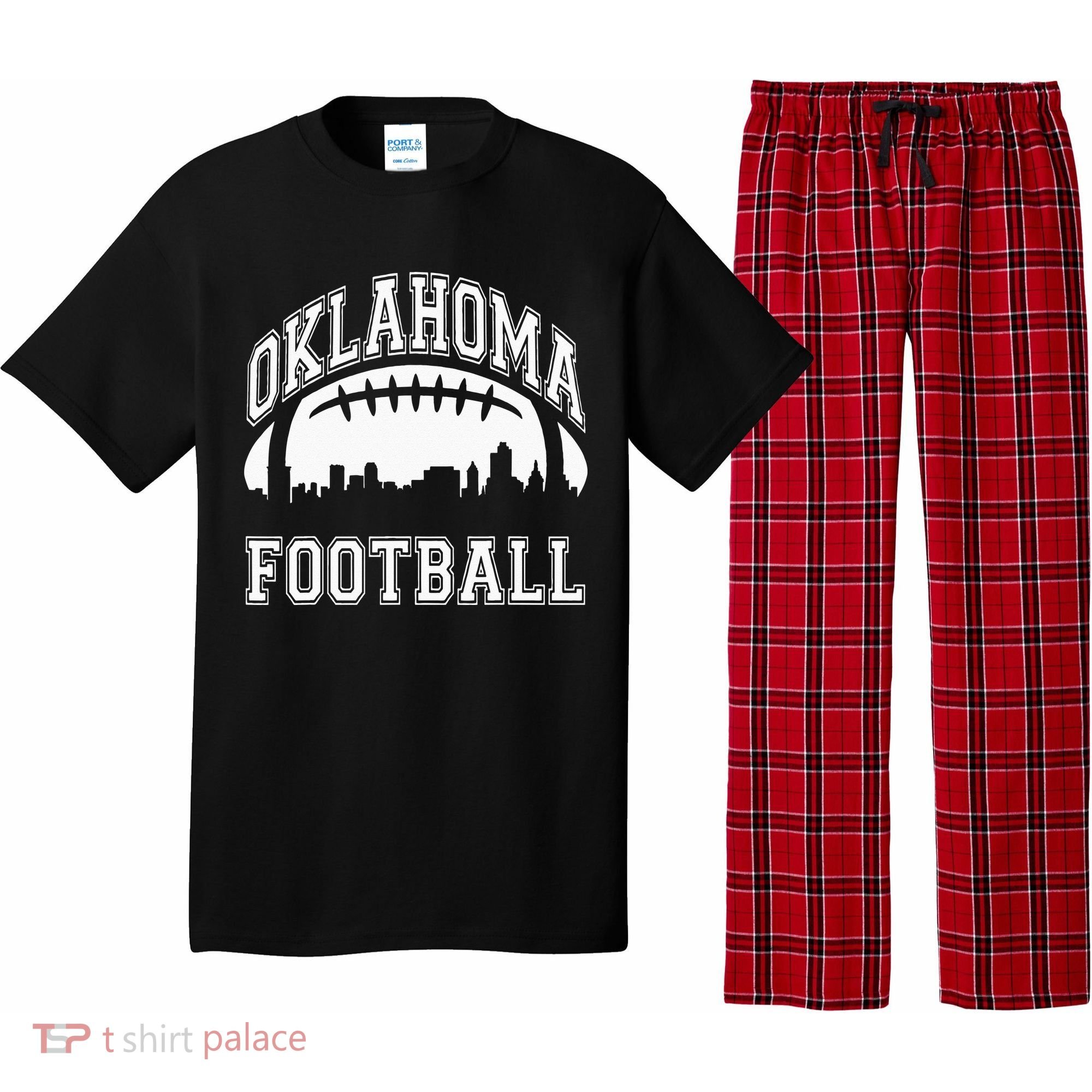 Oklahoma Sports Team Football Pajama Set