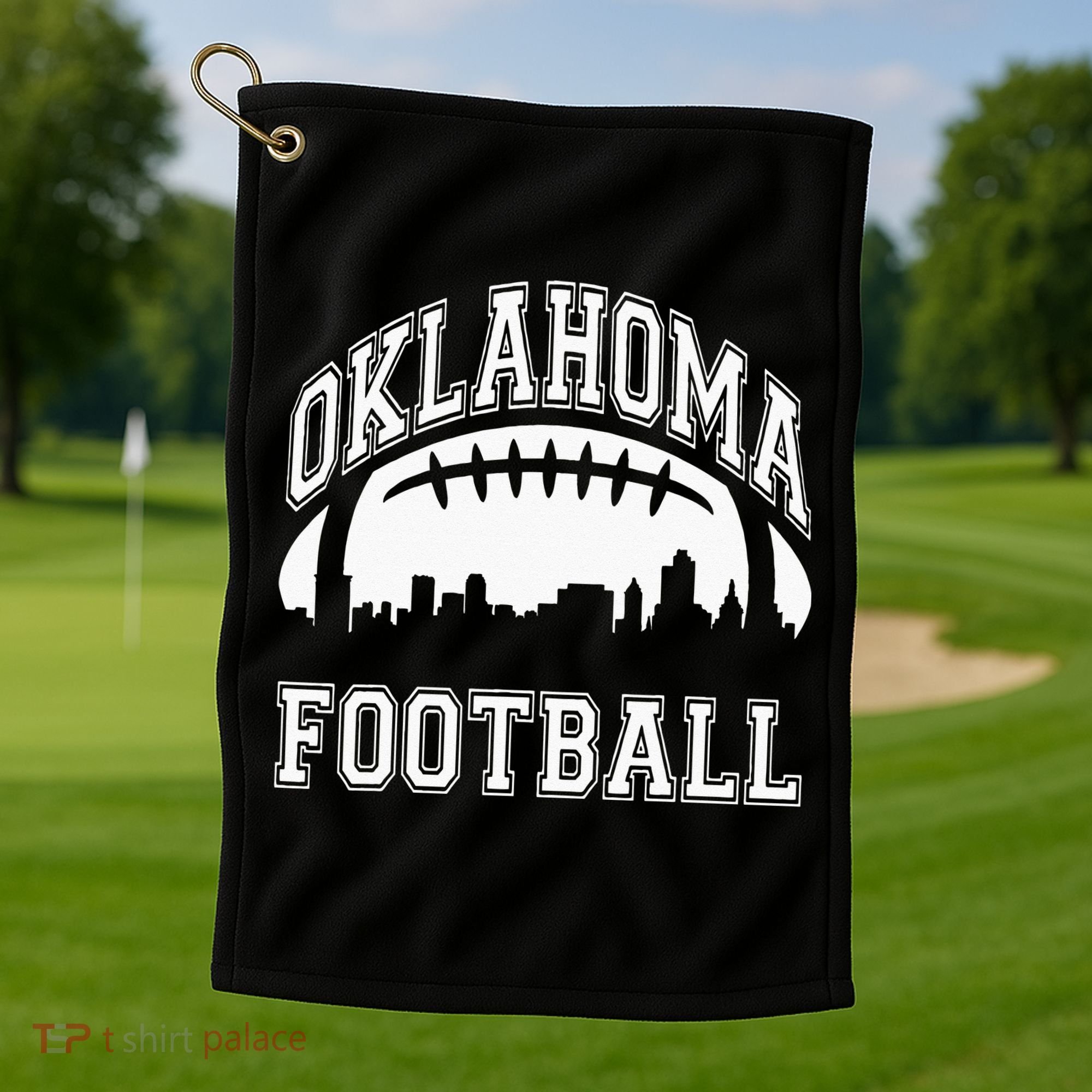 Oklahoma Sports Team Football Golf Towel